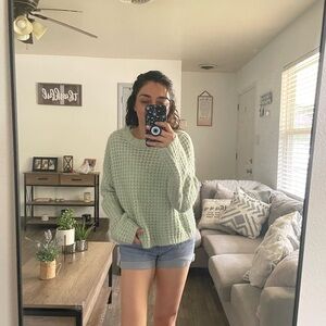 Mint sweater
